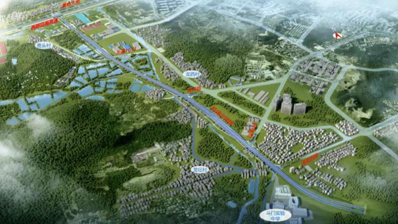 機(jī)場(chǎng)北快線（黃楊大道至珠峰大道段）北段工程TJ2標(biāo)段